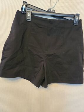 MNG Classic High-Waist Black tailored look Shorts original $80